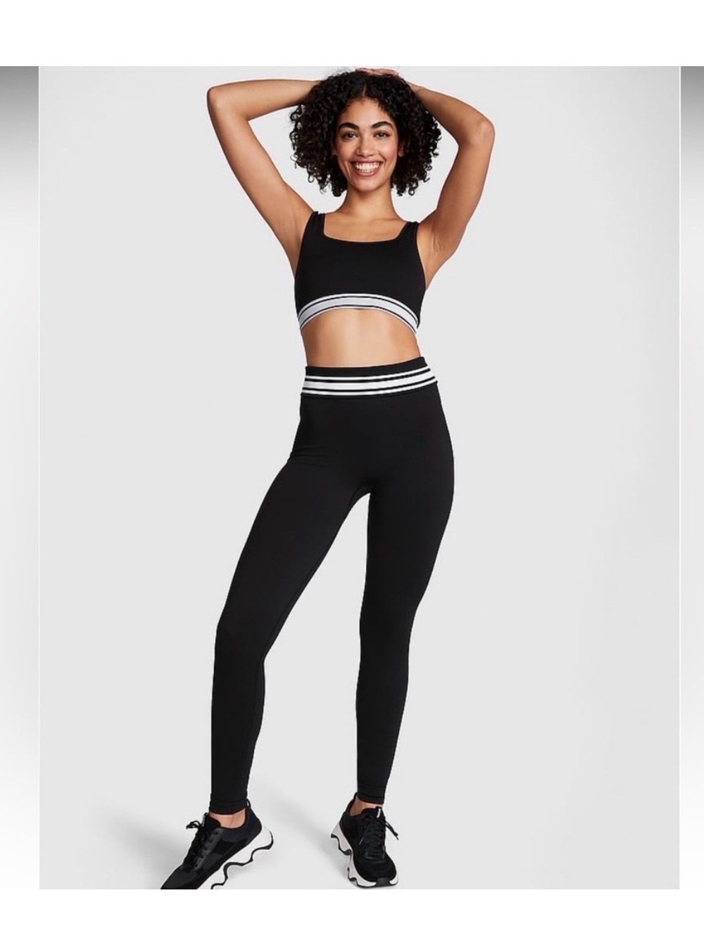 PINK Victoria’s Secret Flip It Seamless Foldover Leggings